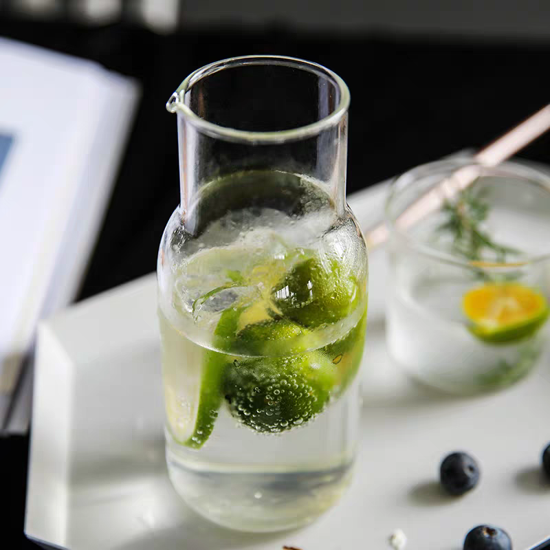 Glass cup set