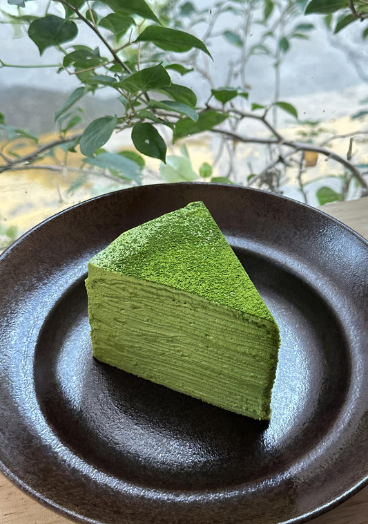 Matcha crepe cake