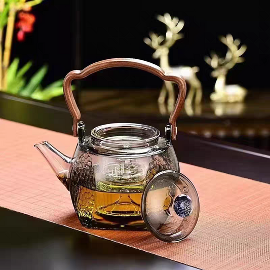 Kirin steaming and boiling integrated handle pot